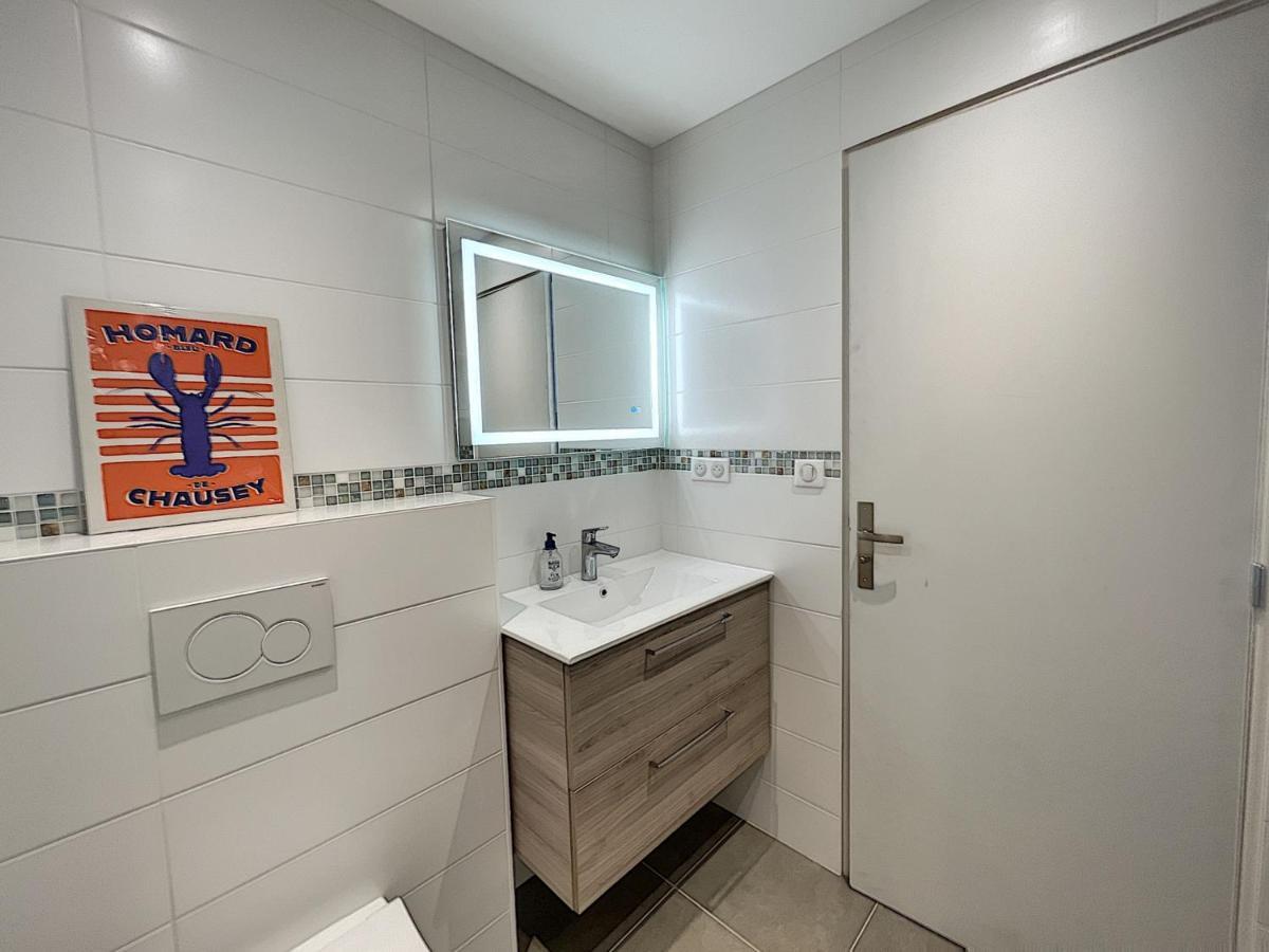 Charmant T2 En Front De Mer, 4 Pers., Ascenseur, Garage, Wi-Fi - Fr-1-361-383 Granville Exterior foto