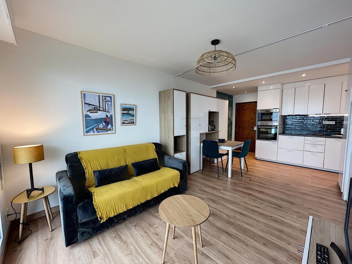 Charmant T2 En Front De Mer, 4 Pers., Ascenseur, Garage, Wi-Fi - Fr-1-361-383 Granville Exterior foto